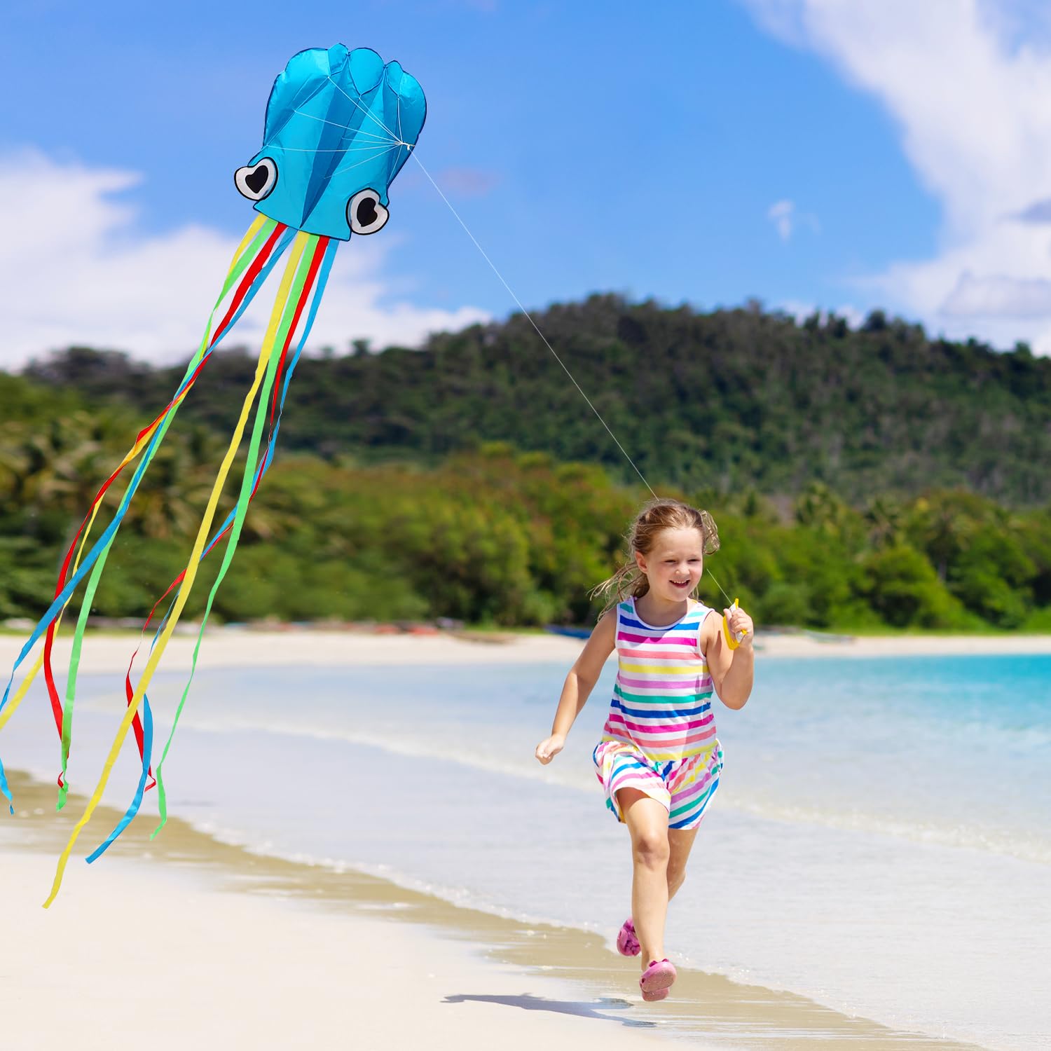 Xida Octopus kite easy-launch design for carefree park or beach sessions