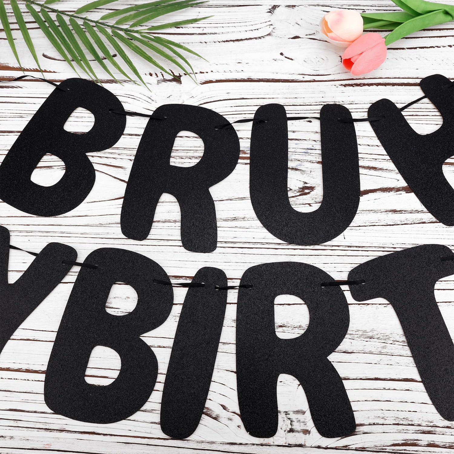 XIHIRCD Bruh It's My Birthday banner durable material resists tearing and wrinkling.