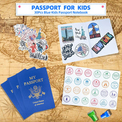 XIISVINT blue cover with gold icon design for durable style and use in crafts.