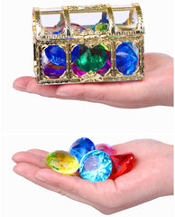XIJUAN color diamond pool gems, sinking toys for kids in water.