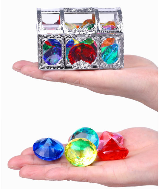 XIJUAN colorful diamonds lure children to dive, turning pool time into immersive sensory play