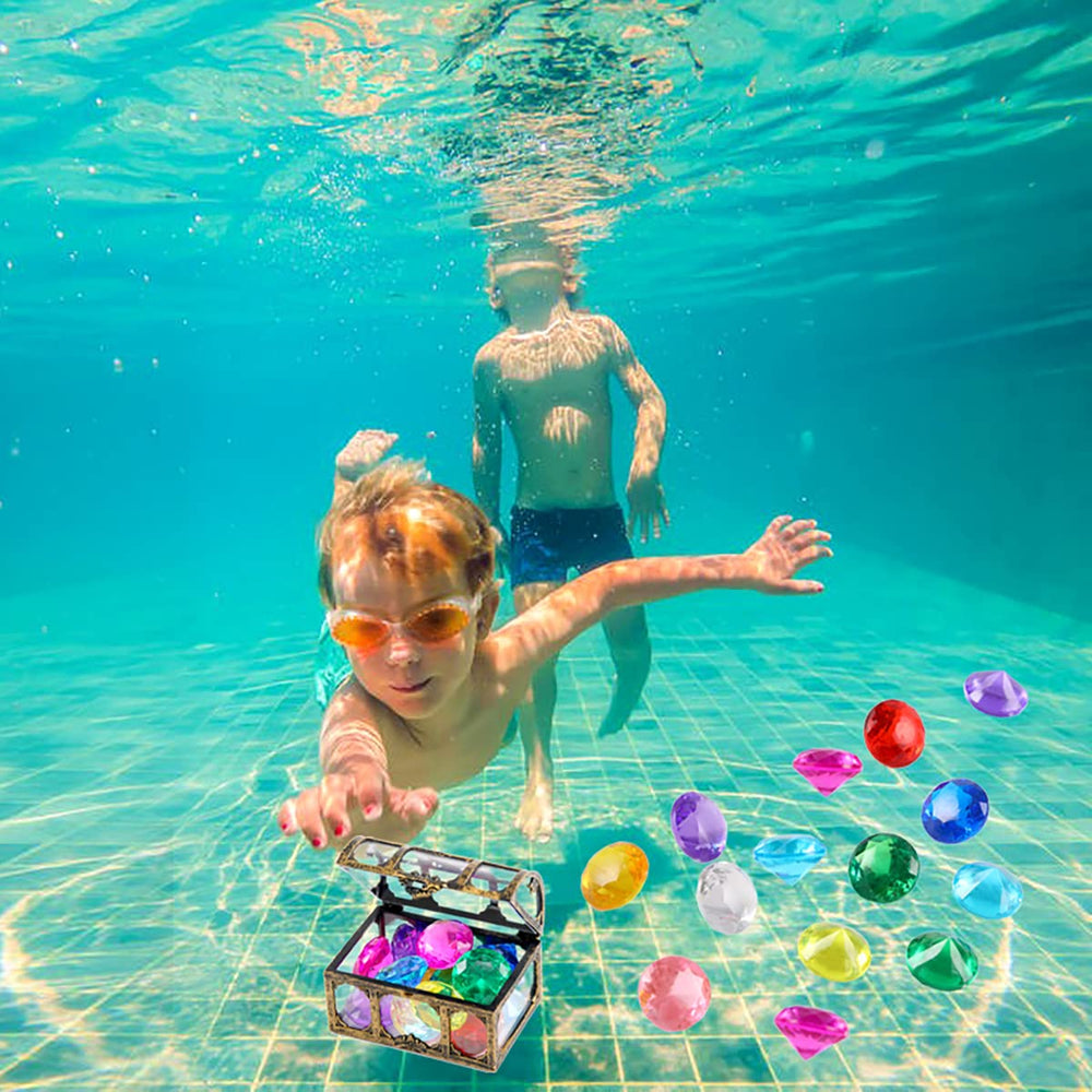 XIJUAN sand play gems for beach and poolside treasure hunts.