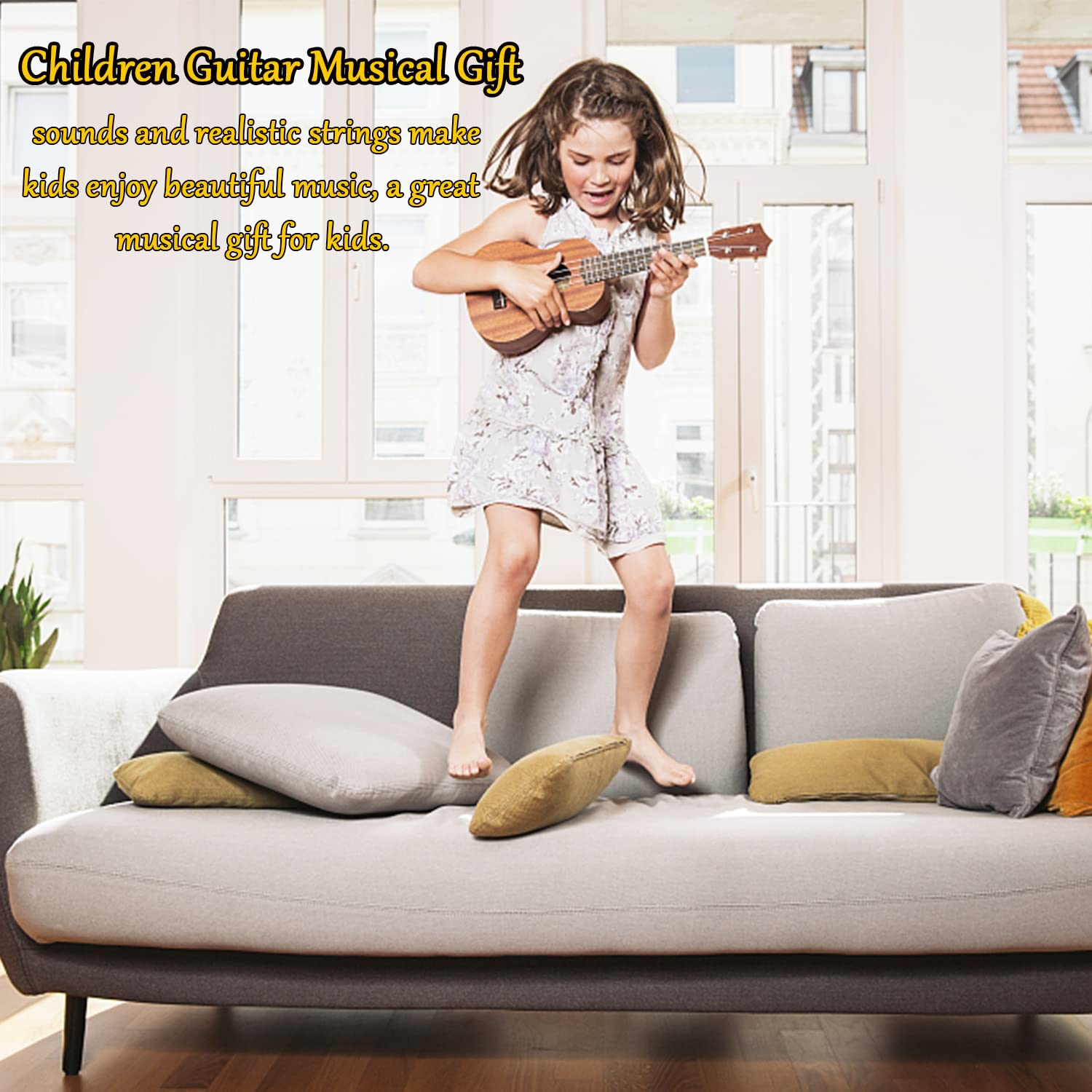 Xilanhhaa Kids Ukulele in 17-inch size designed for small hands