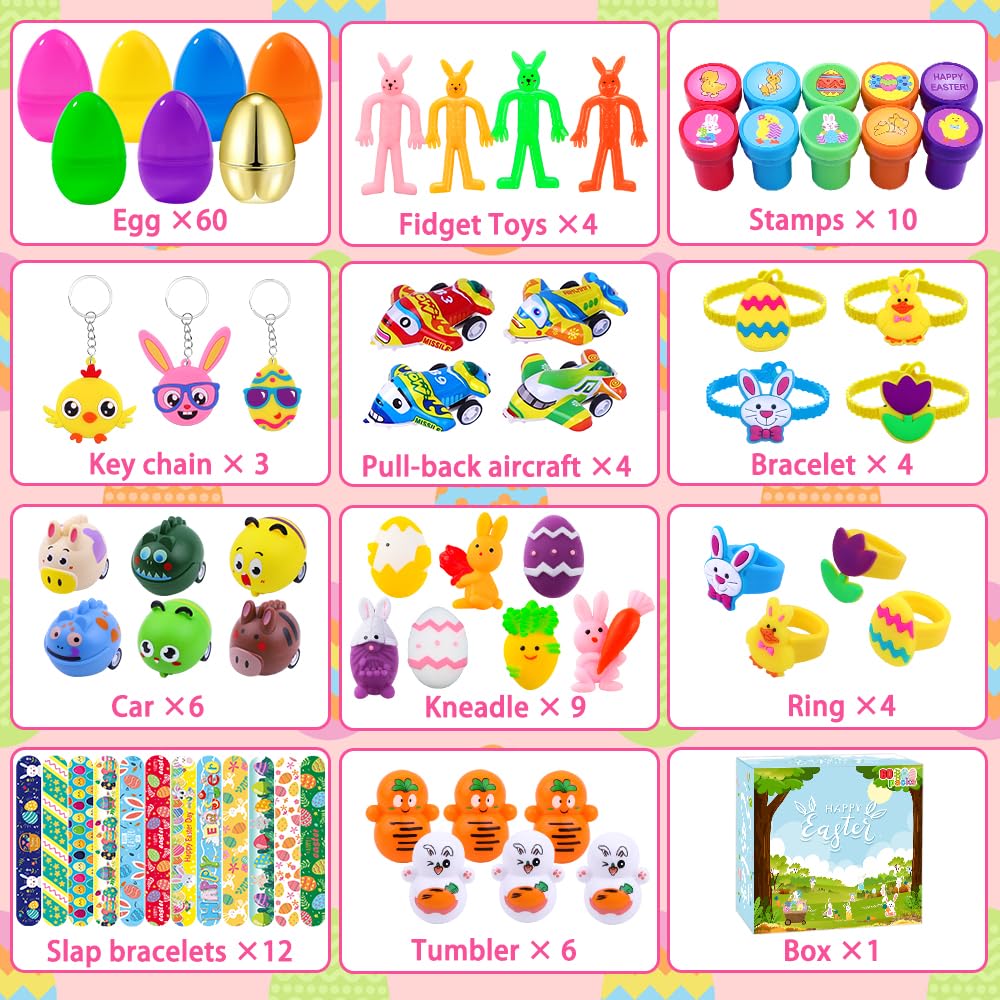 XIMISHOP Easter egg with wing-up toy for playful egg hunt.