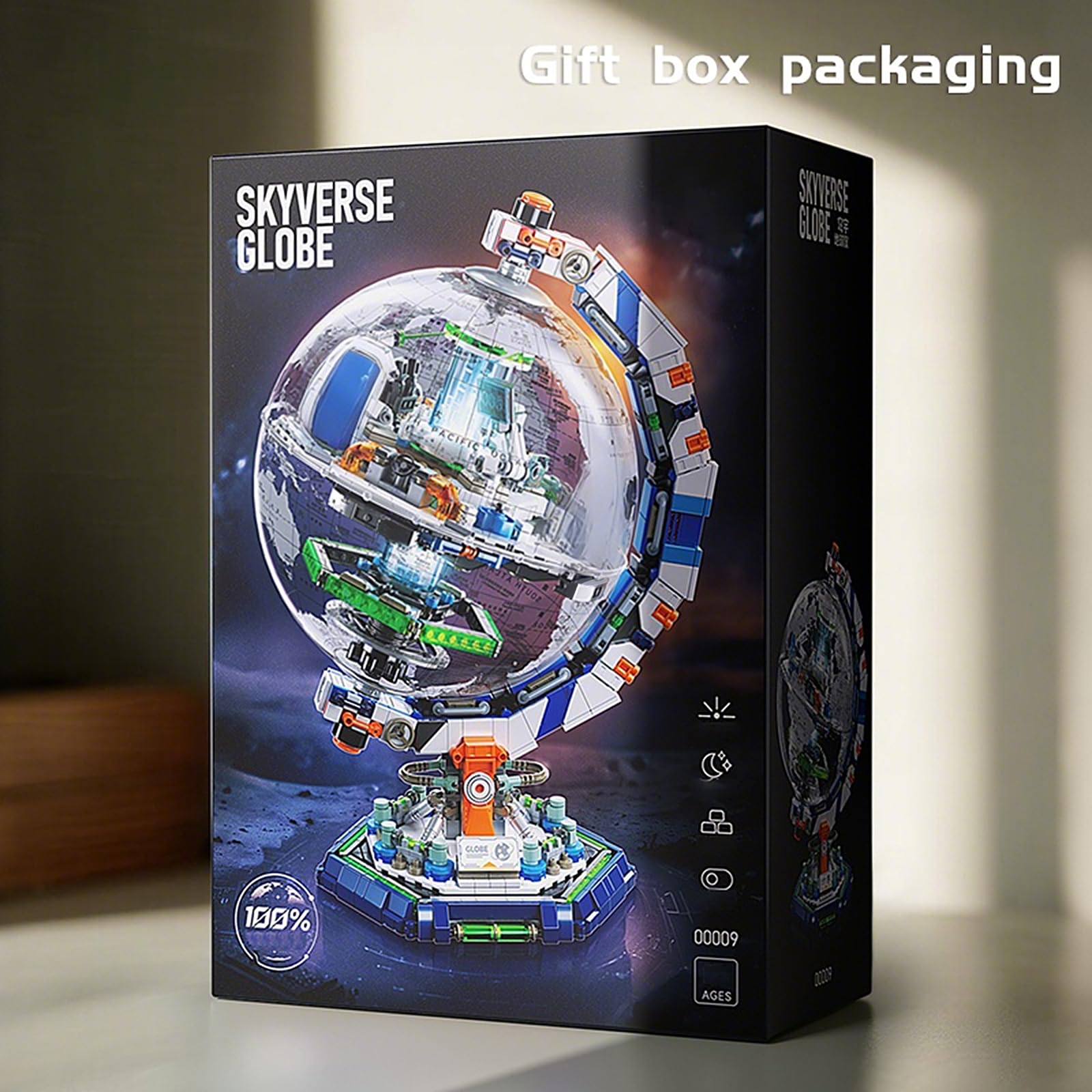 Ideal gift for space lovers and building block fans.