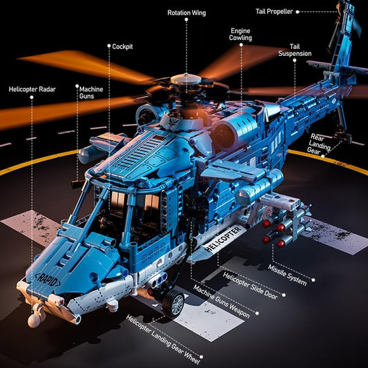 Close-up cockpit detail from Xingya Youpin helicopter for immersive play