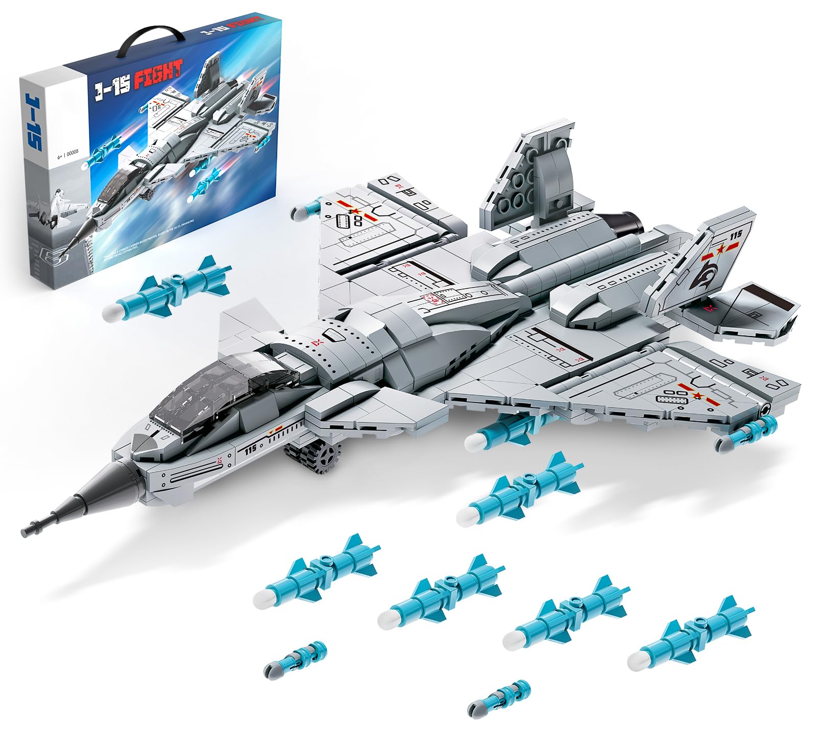 Xingya Youpin J-15 with foldable wings for authentic display.
