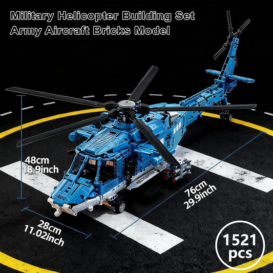 Xingya Youpin helicopter cockpit detail enhances authentic aviation modeling and imaginative missions.