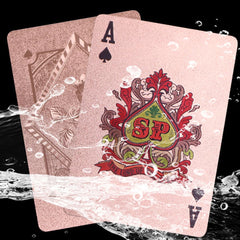 XINGZHE casino-style finish enhances grip and adds elegance to play.