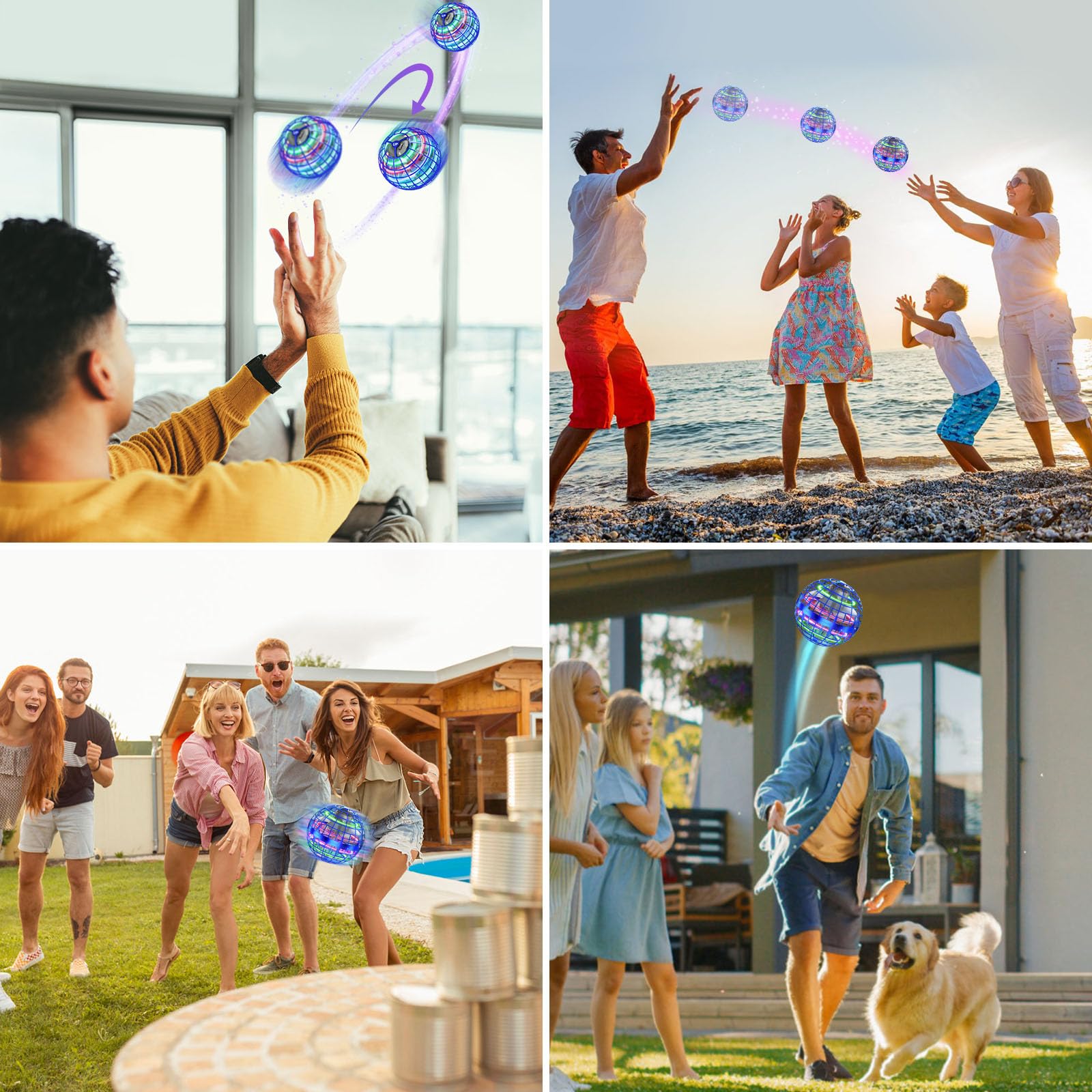 XINHOME Boomerang flight pattern creates engaging trajectories for varied play.