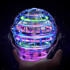 XINHOME Flying Ball Orb Blue Globe for portable outdoor play and quick setup.