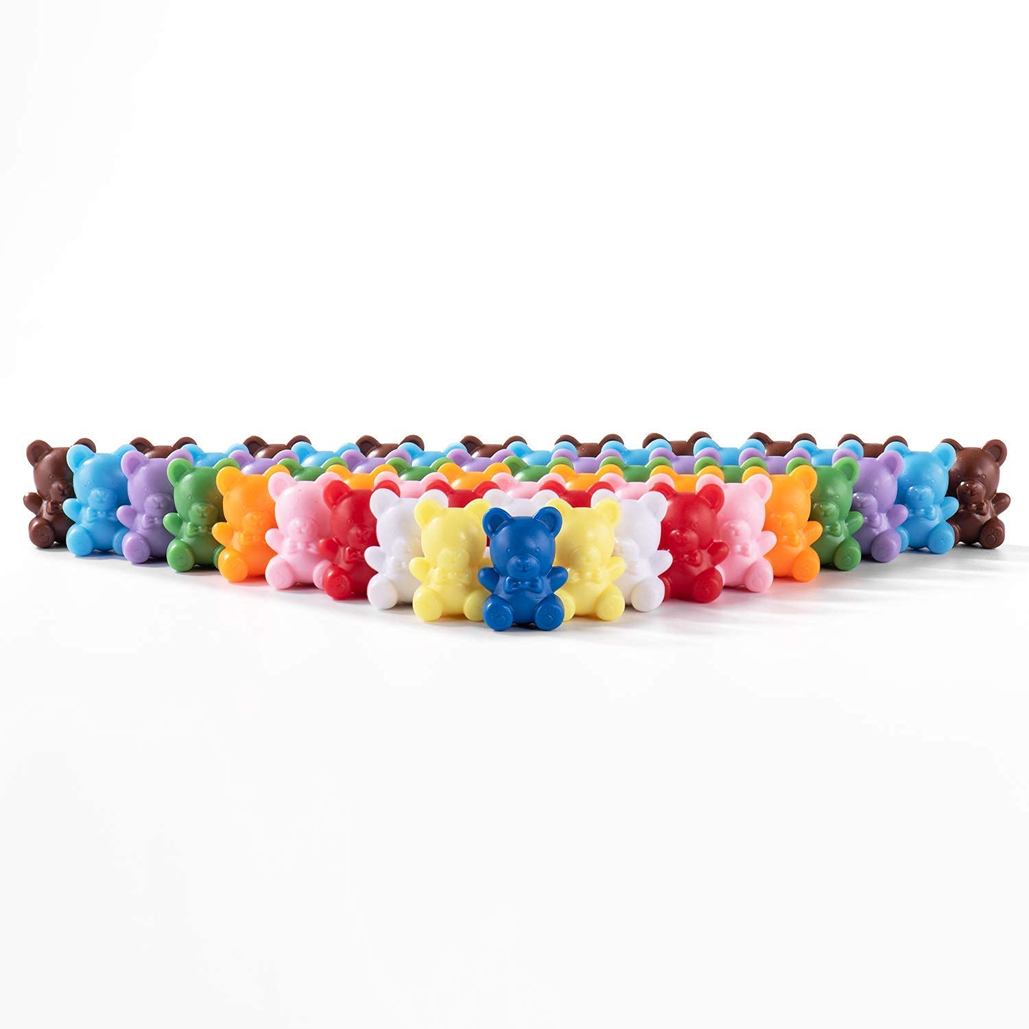 XINHUIDALSQ 1-inch bears provide clear counting visibility for quick number-sense tasks.