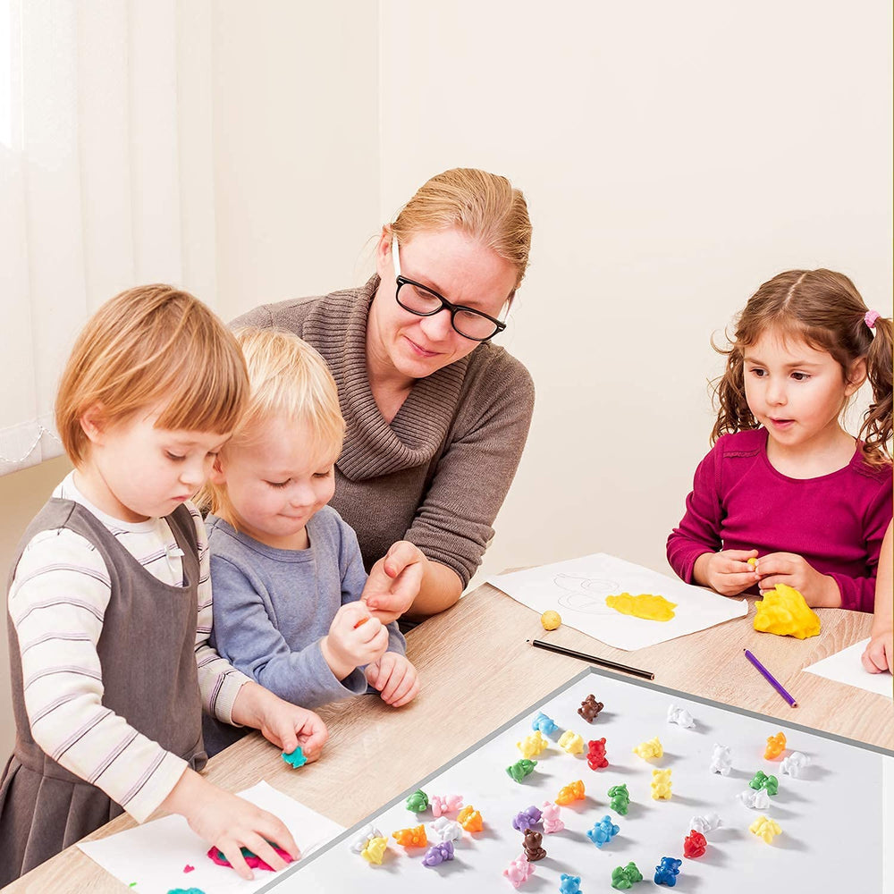 XINHUIDALSQ bears are ideal for home learning centers and classroom activities.