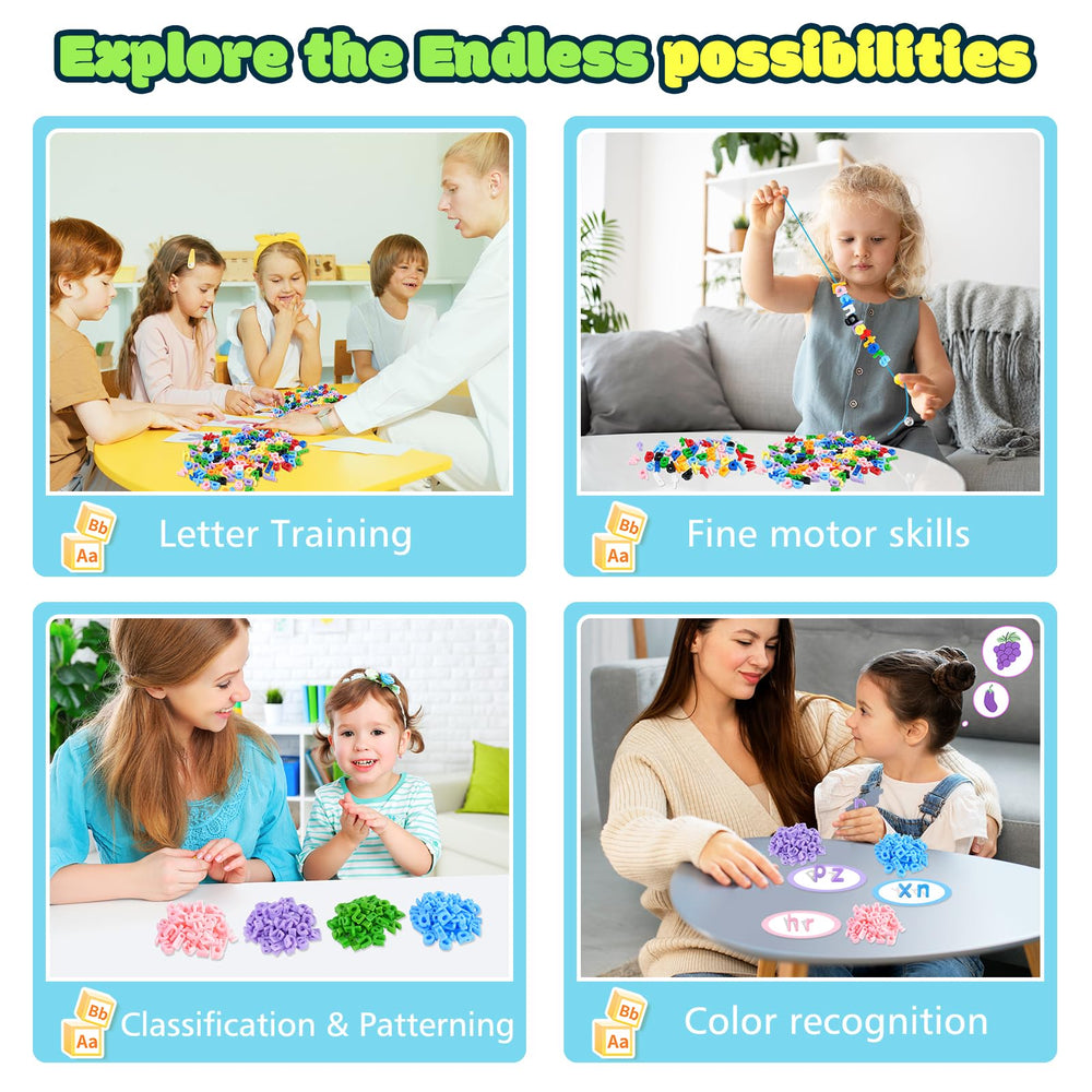 XINHUIDALSQ smooth odor-free plastic provides safe tactile learning