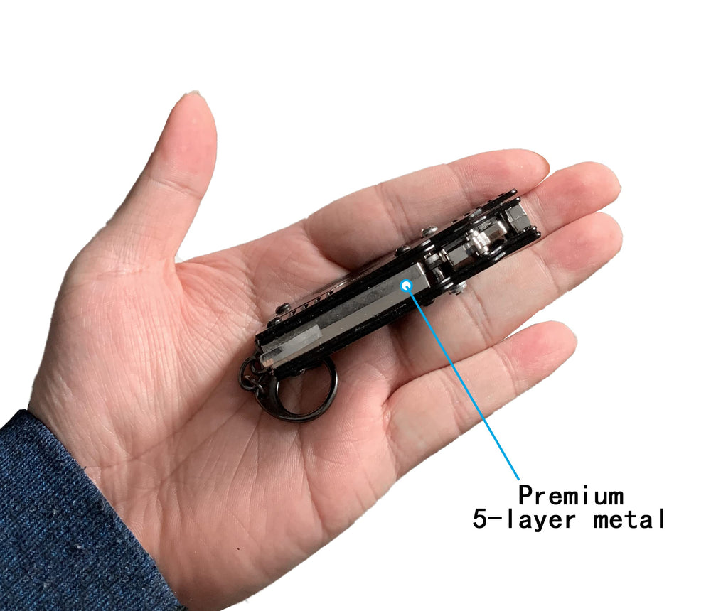 Xinlong all-metal durable rubber band gun, safe and reliable for casual games.