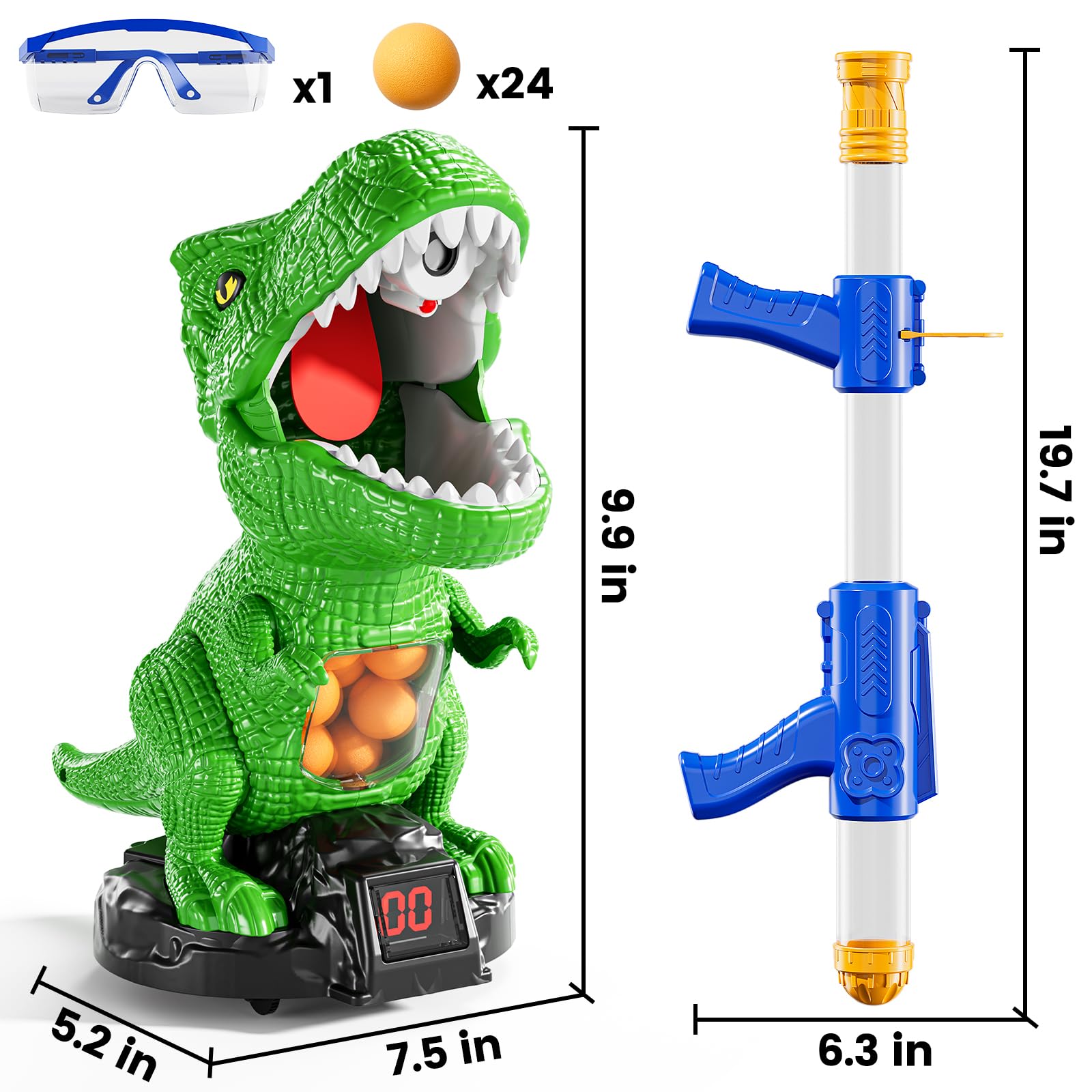 XINNOVEL ABS construction with smooth edges for durability and safety.