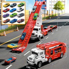 XINNOVEL twelve-pack die-cast cars for durable, speedy racing fun.
