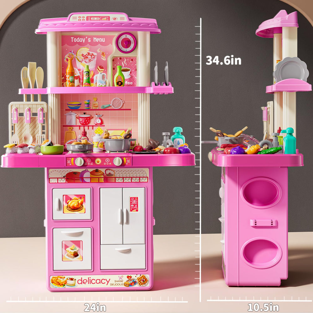 XINNOVEL durable ABS plastic build supports safe, long-lasting kitchen play.