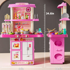 XINNOVEL durable ABS plastic build supports safe, long-lasting kitchen play.