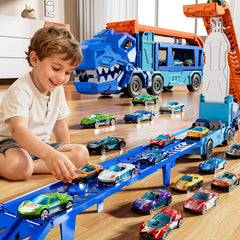 XINNOVEL foldable race track collapses for easy storage and travel.
