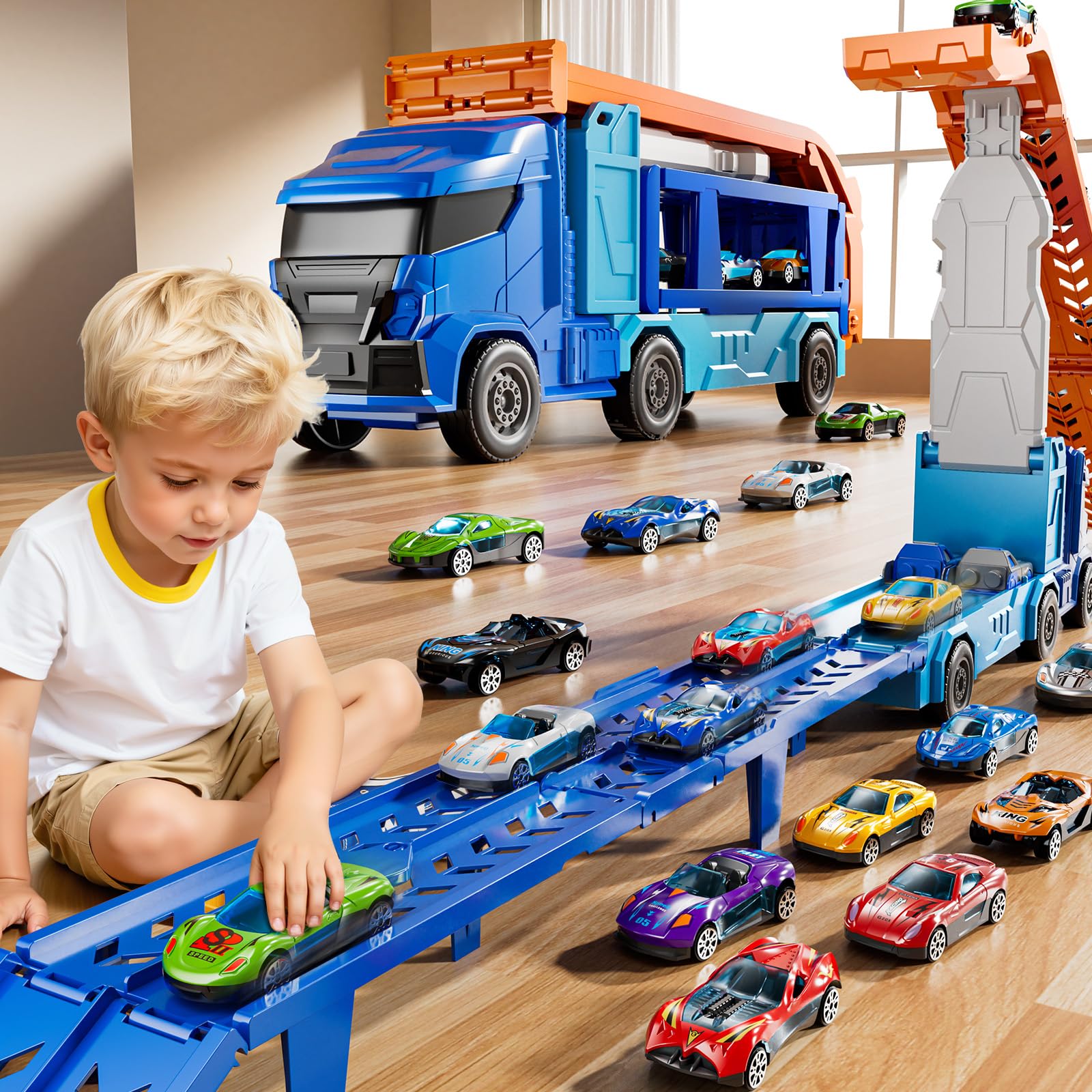 XINNOVEL launch area and two-track layout supports competitive family fun