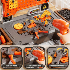 XINNOVEL realistic drill with multiple bits enhances role-play scenarios