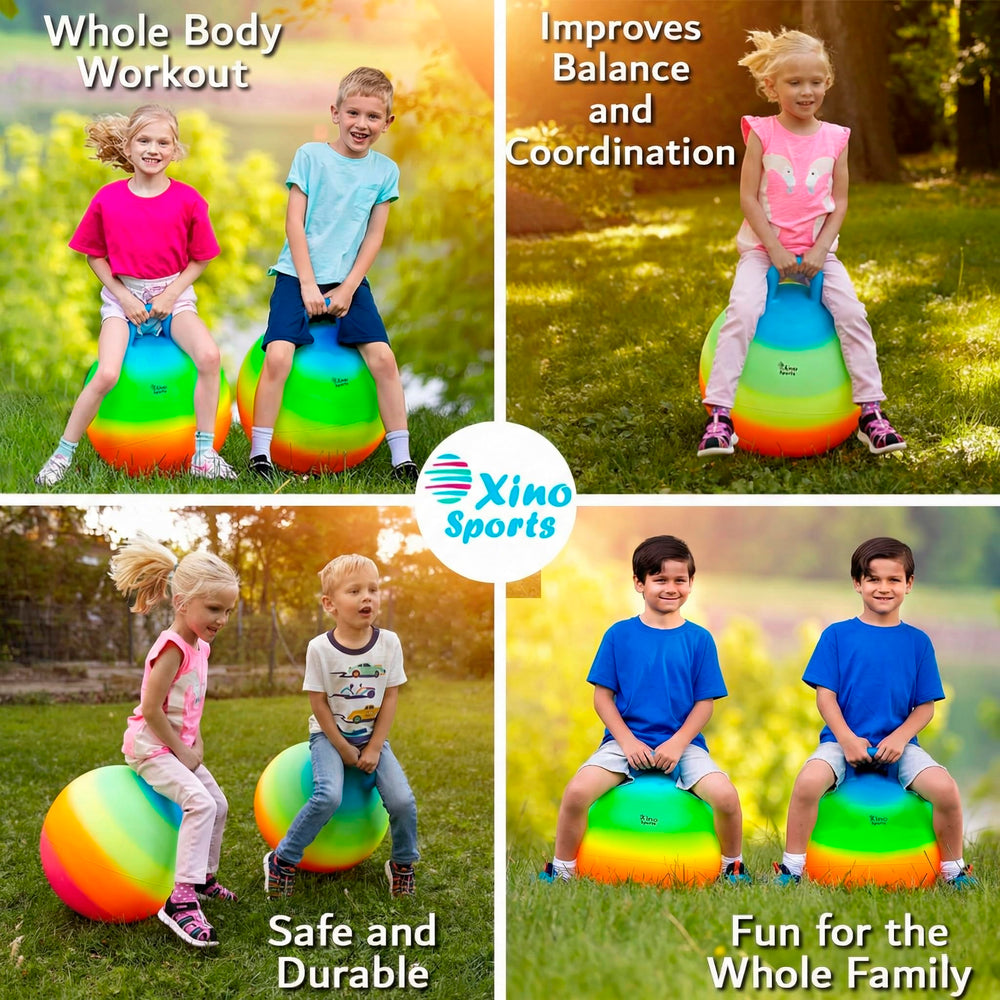 Xino Sports bounce ball for family play and active fun