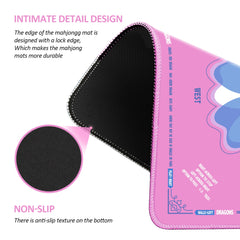 Neoprene core provides noise reduction for quieter tile clacks.
