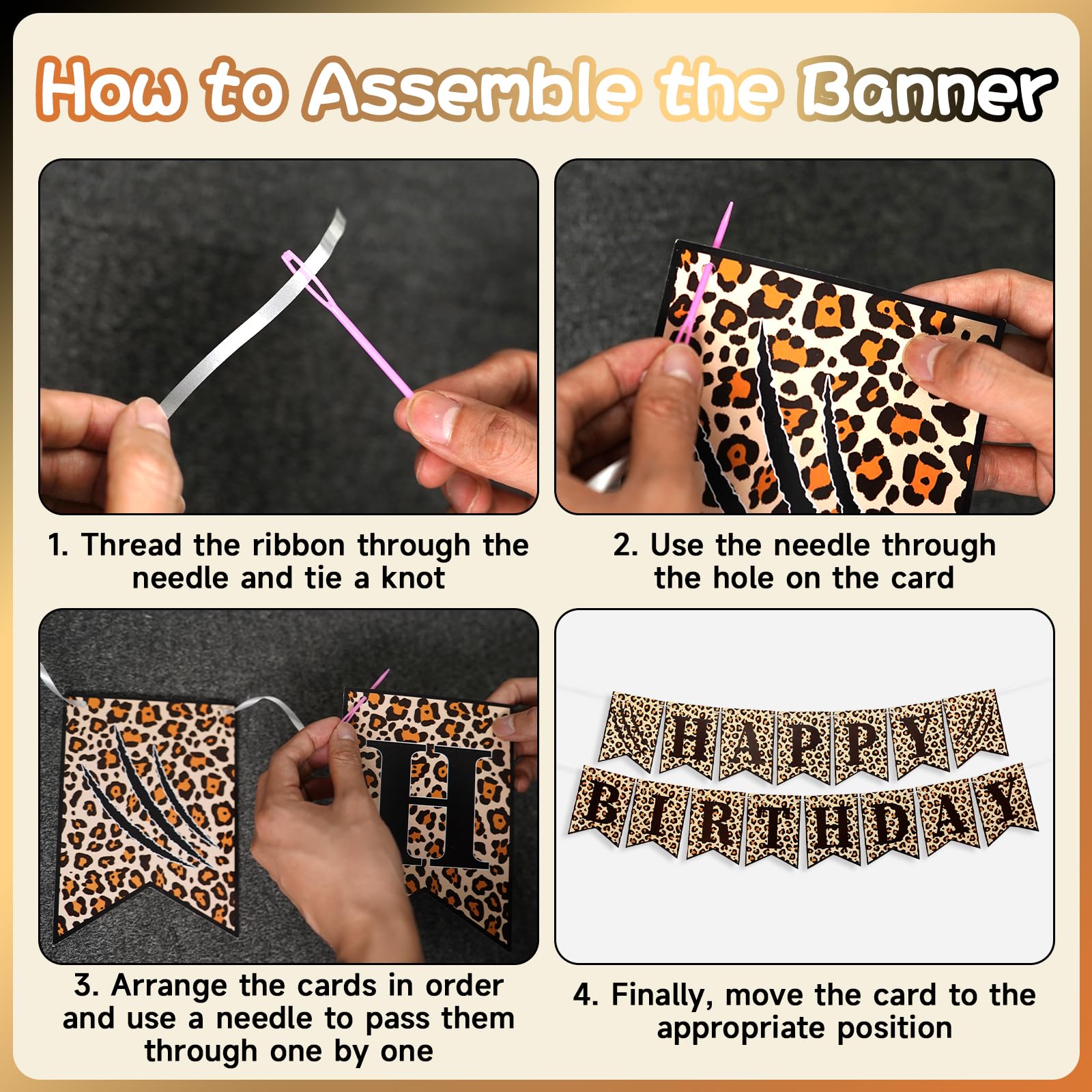 Xinvery banner assembly kit with needles for quick setup