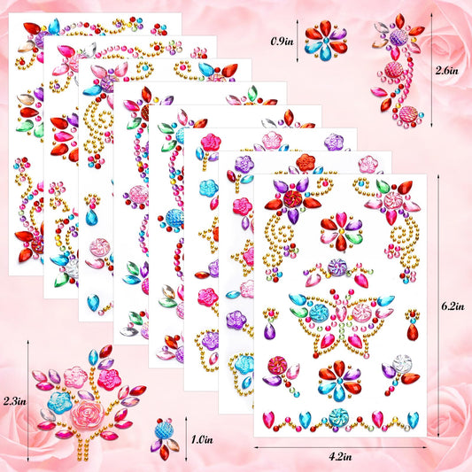 Xioldiz gem stickers moons brighten scrapbooks and party decor