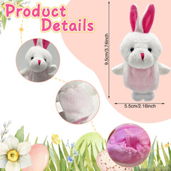 XIPEGPA 2-8x1-6-inch finger puppets ideal for on-the-go storytelling.