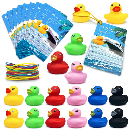 XIPEGPA duck cruise kit mini ducks ready for hide-and-seek play