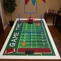 XIPEGPA football party decor assembly shown for quick DIY setup