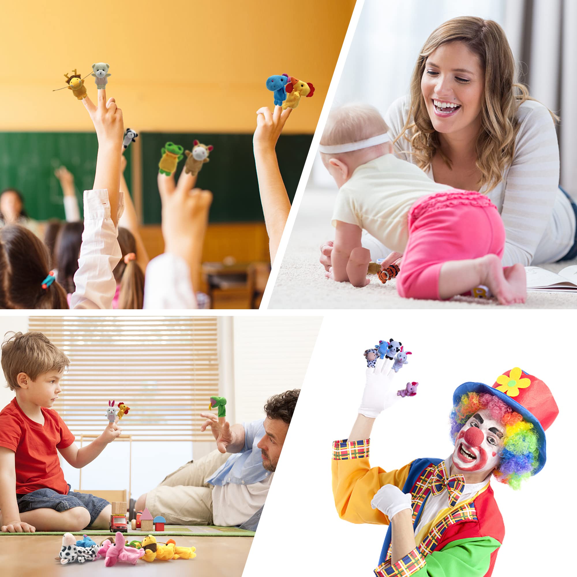XIPEGPA party gift finger puppets brighten events with charming, reusable storytelling prompts.