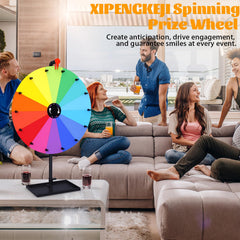 XIPENGKEJI wheel emits crisp click sounds for suspense.