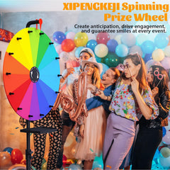 XIPENGKEJI prize wheel number die adds interactive options.
