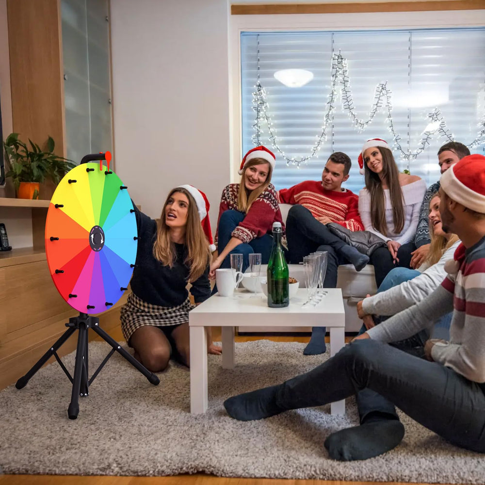 XIPENGKEJI prize wheel spin-action builds suspense with tactile clicks.