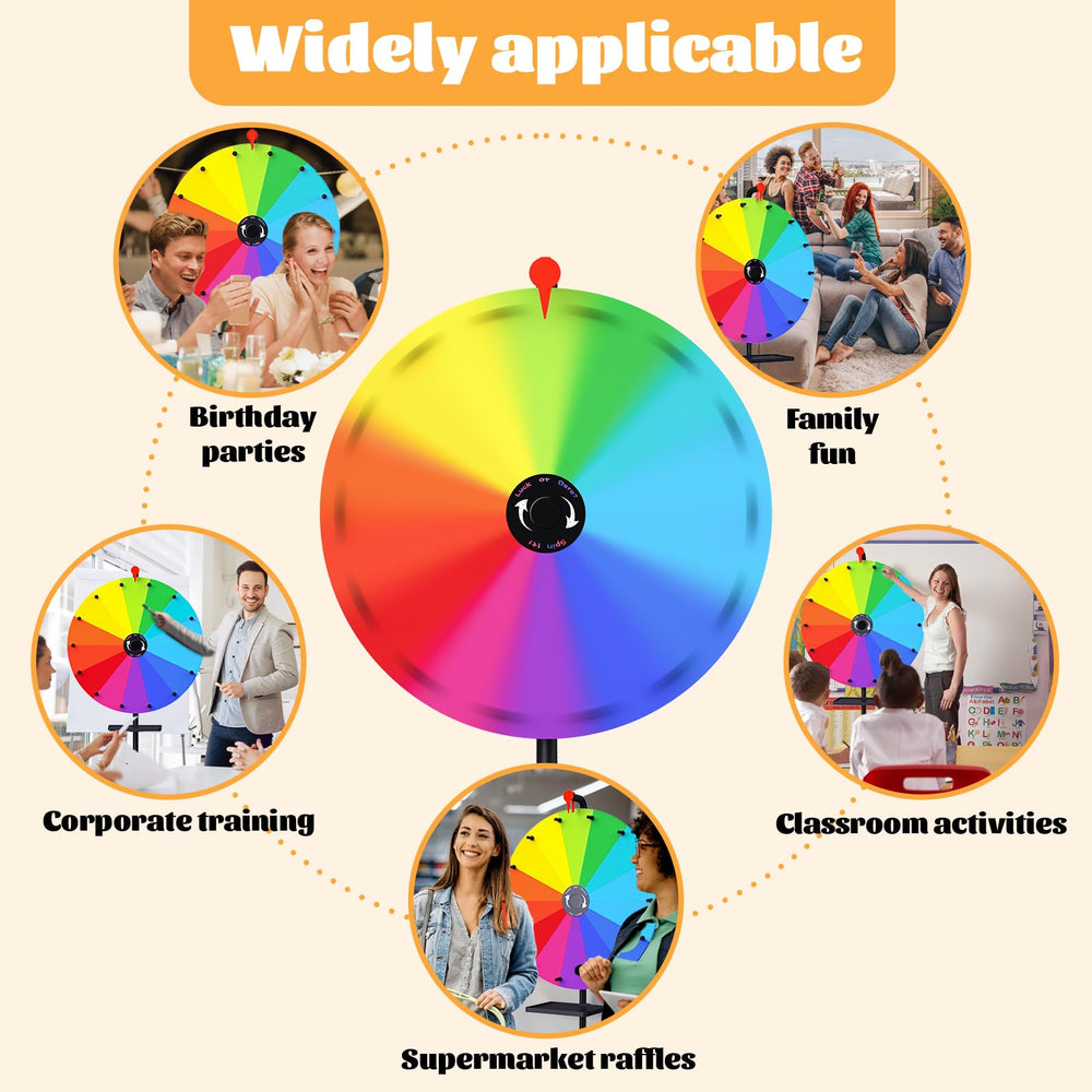 XIPENGKEJI prize wheel storage keeps tools within reach.