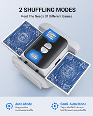 XISZMOG shuffler is lightweight and travel friendly for gaming on the move.