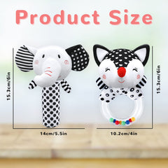 XIXILAND gift-ready newborn toy set ideal for baby showers.