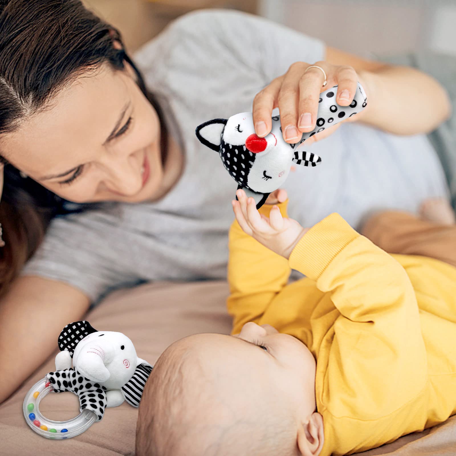 XIXILAND safe materials ensure teething-safe baby toy