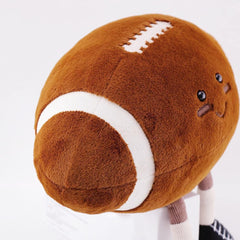 XIYUAN rugby plush toy embroidery and details boost realism in pretend sports.