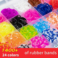 XKDOUS color variety enables themed bracelets and patterns for kids