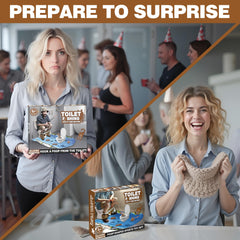 XLDLQU Reusable prank box made from durable cardboard