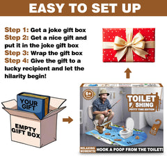 XLDLQU Prank Box unboxing moment depicting realistic packaging