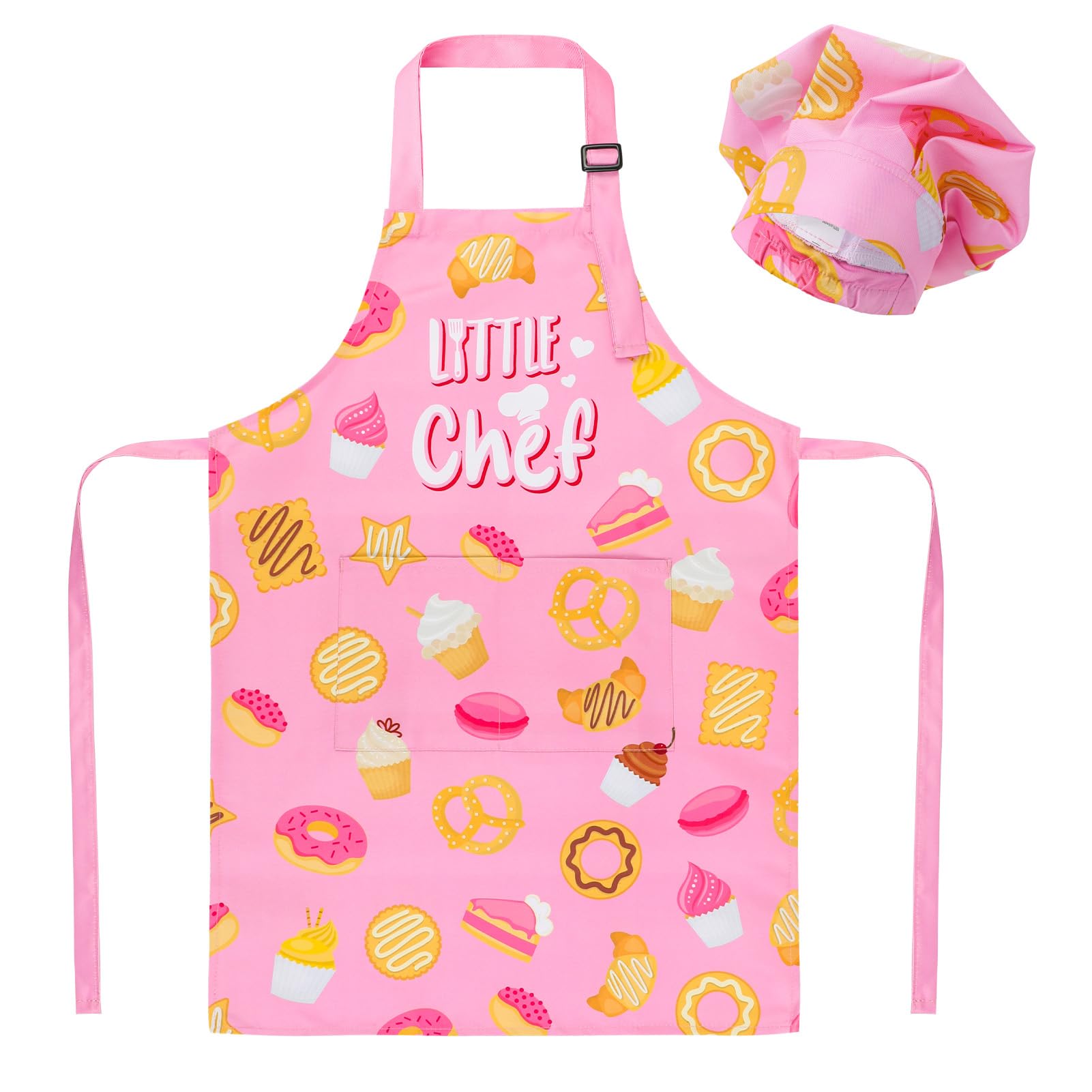 XLSXEXCL 44x64 cm apron size close-up for children aged 6-13