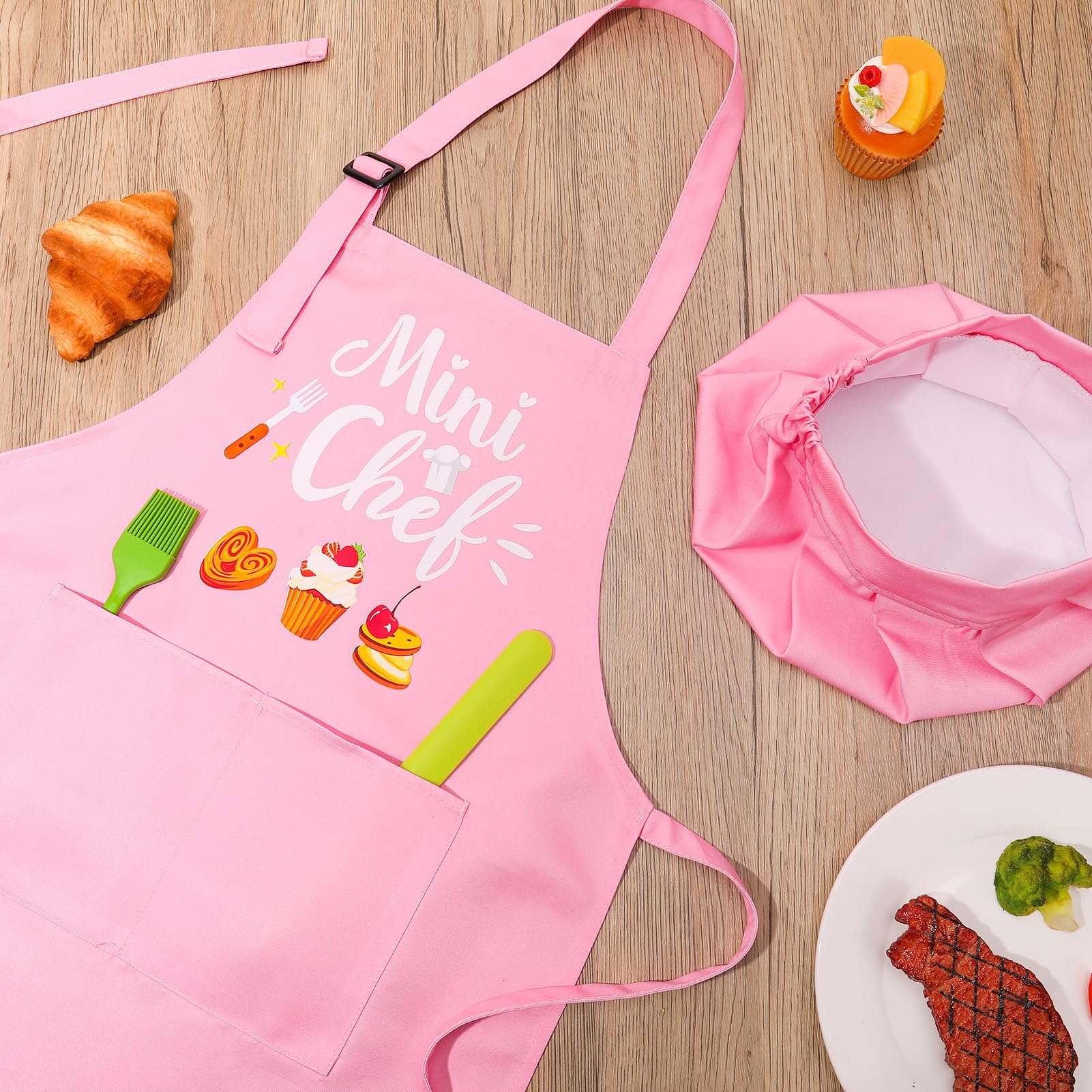 XLSXEXCL vivid pink and black design suitable for cooking and art.