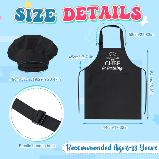 XLSXEXCL kids apron with two pockets supports organization during crafts
