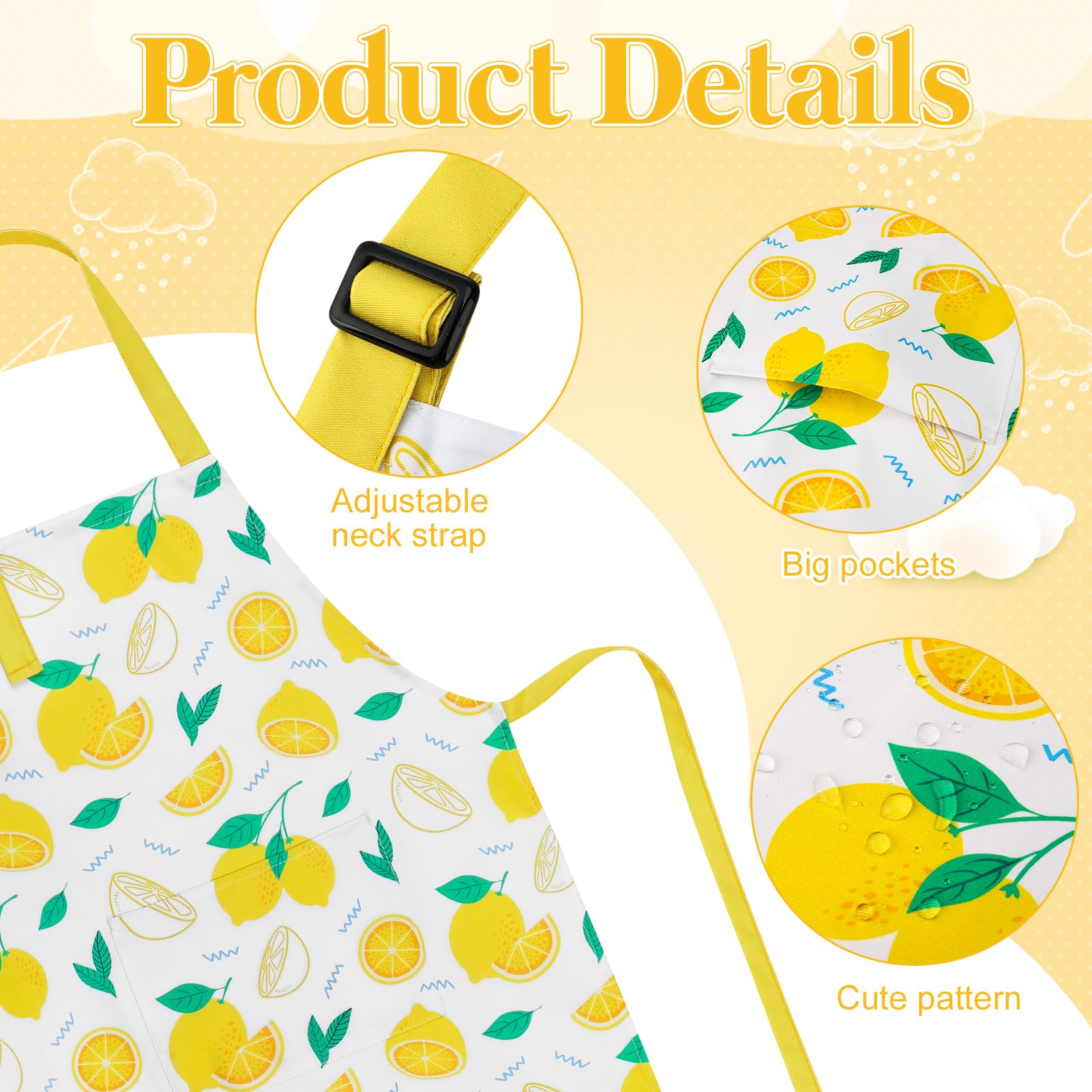 XLSXEXCL lemon stickers included for decorating crafts