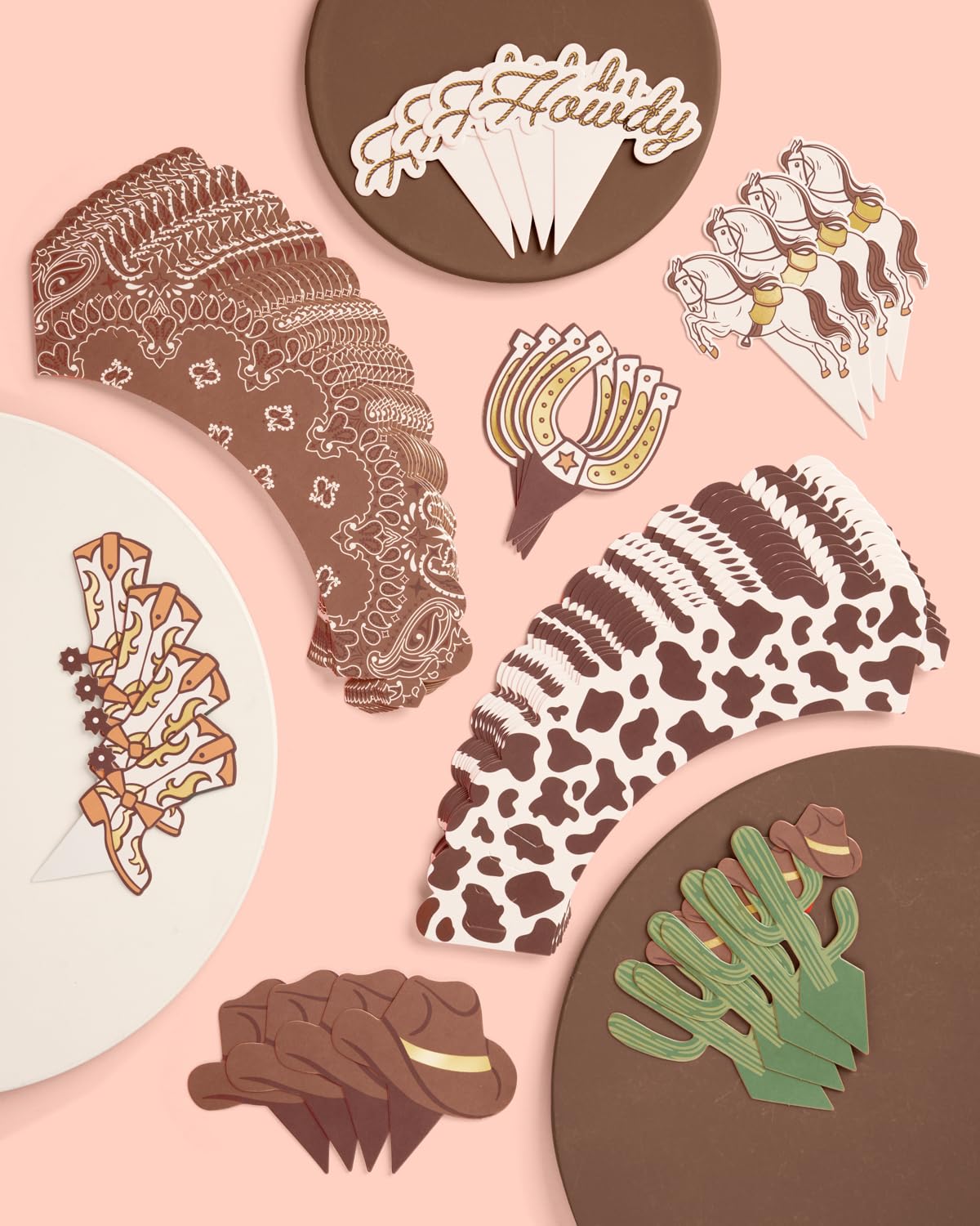 xo Fetti cactus topper sparks western decor
